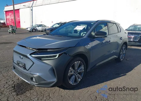 2025 Subaru Solterra Limited из США, поврежденный, VIN JTMABABA9SA096542